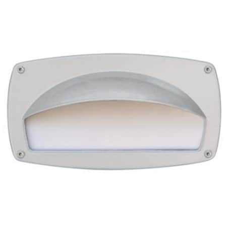 Dabmar Lighting 9W & 120V PL9 Hooded Step Light - White DSL1049-W